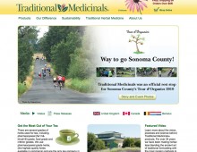 Traditional Medicinals Website